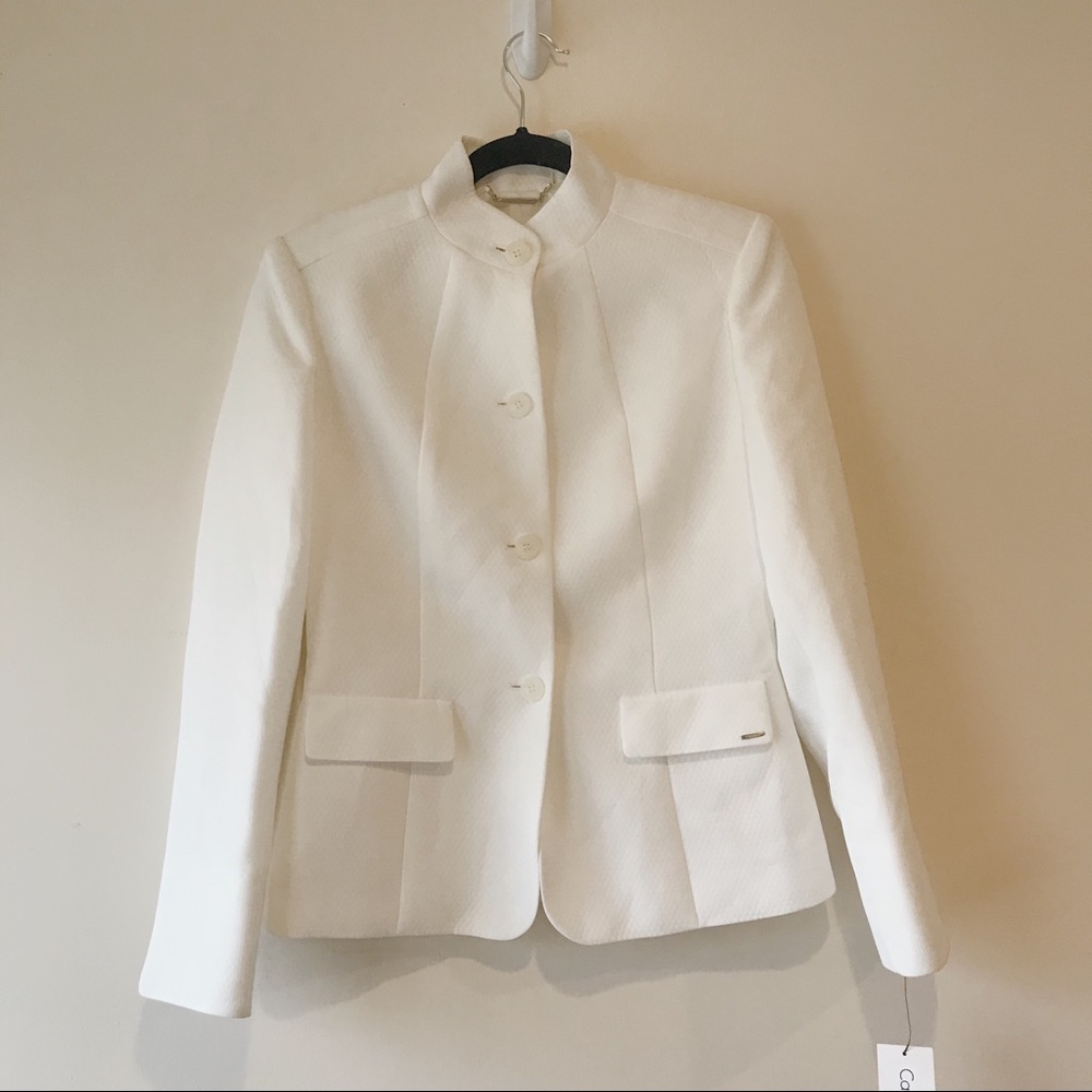 Calvin Klein White Diamond Jacket